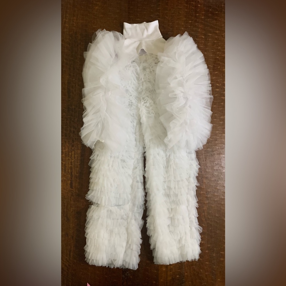 AKIRA Size Small White Virgo Layering Top & Main Character Tulle 2pc Set - Picture 15 of 15